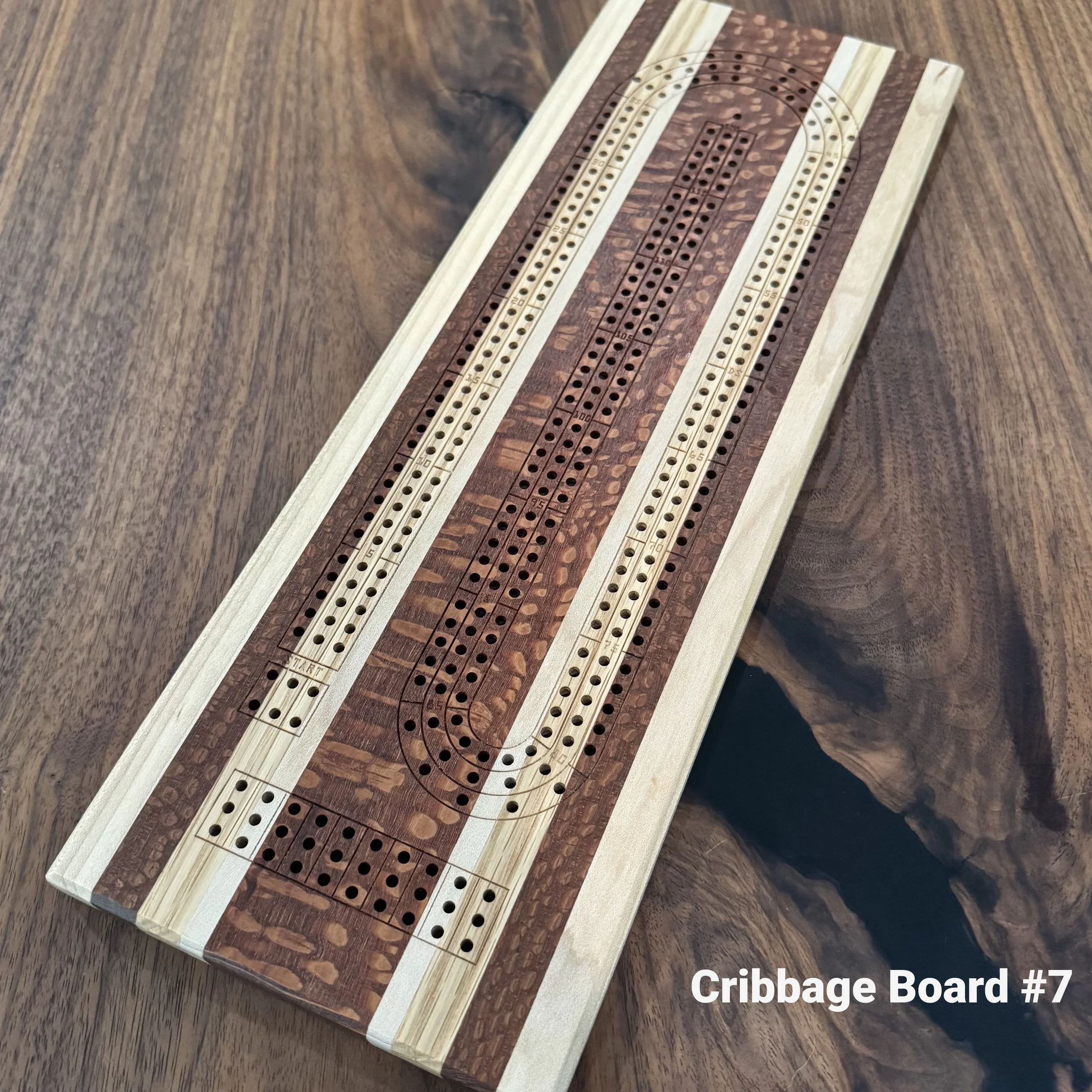 Cribbage Boards — Mercer & Sons Woodcrafts